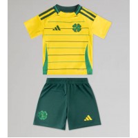 Camiseta Celtic Segunda Equipación Replica 2024-25 para niños mangas cortas (+ Pantalones cortos)